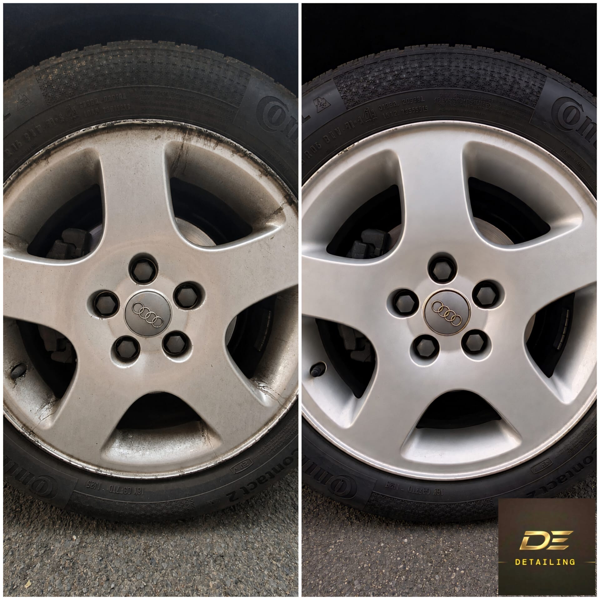 Audi polijsten en lakbescherming door DE detailing