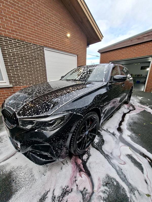 BMW 330e gedetaild door DE detailing Tielt (foto 19)
