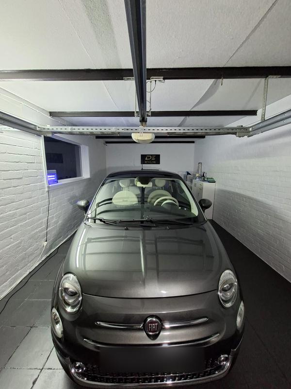 Fiat 500 gedetaild door DE detailing Tielt (foto 1)